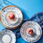 סט צלחות 18 חלקים, Artemis מבית Corning Corelle תוצרת ארצות הברית