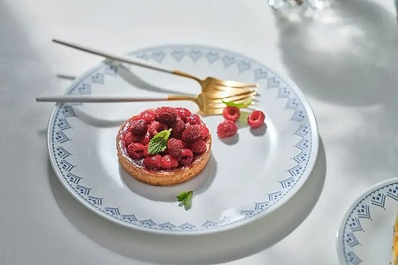 סט 18 חלקים, Patchwork  מבית Corning Corelle תוצרת ארצות הברית