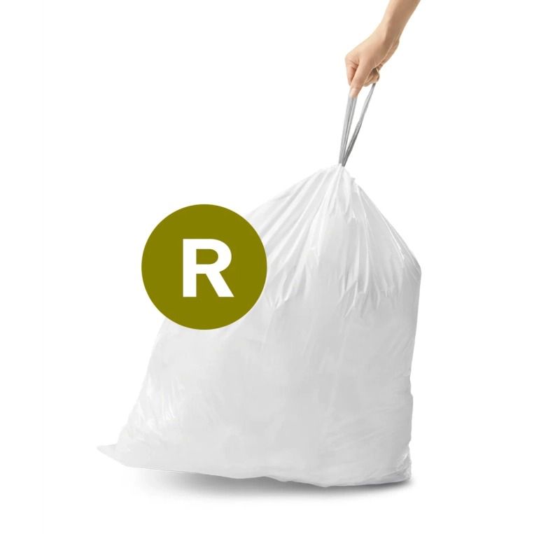 מארז 400 שקיות מסוג R, לפח 10 ל’-Simplehuman