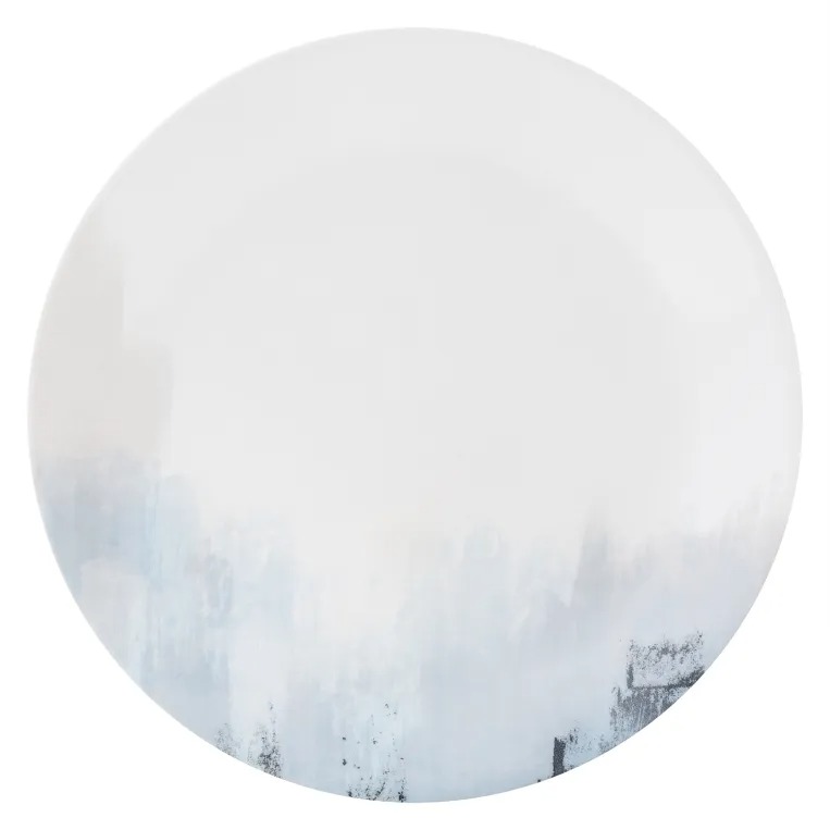 סט 12 חלקים, Tranquil Reflection מבית Corning Corelle תוצרת ארצות הברית