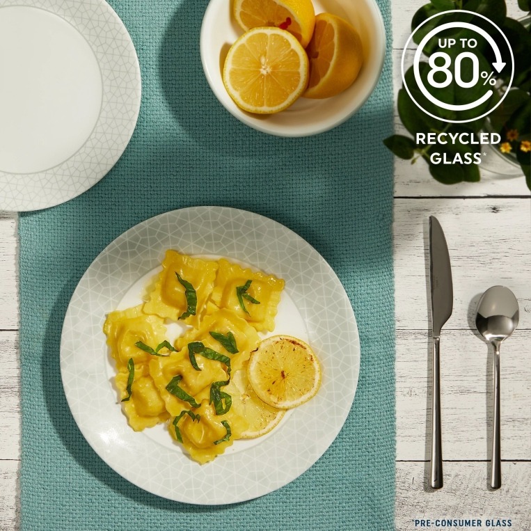 צלחת עוגה 17 ס"מ, Knox מבית Corning Corelle תוצרת ארצות הברית