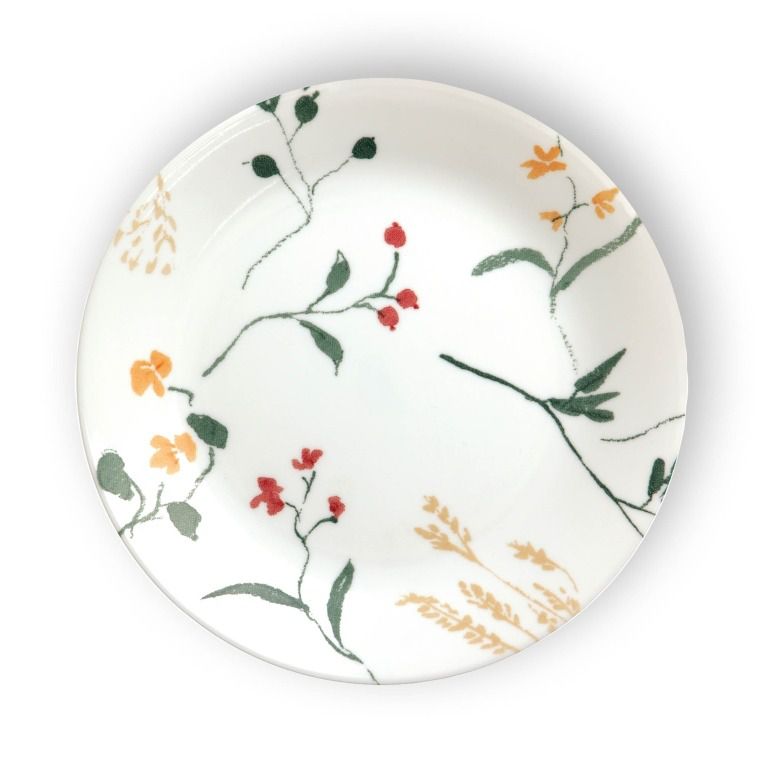 צלחת מנה ראשונה 21.5 ס"מ, Wildflower מבית  Corning Corelle תוצרת ארצות הברית