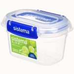 מיכל  אחסון הרמטי 400 מ"ל מסדרת Sistema - KLIP IT Plus