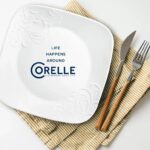 צלחת מנה עיקרית 26.7 ס"מ Cherish  מבית Corning Corelle תוצרת ארצות הברית