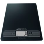 משקל מטבח דיגיטלי  שחור Arcosteel