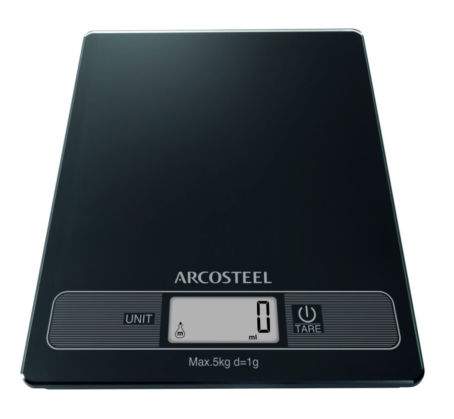 משקל מטבח דיגיטלי  שחור Arcosteel