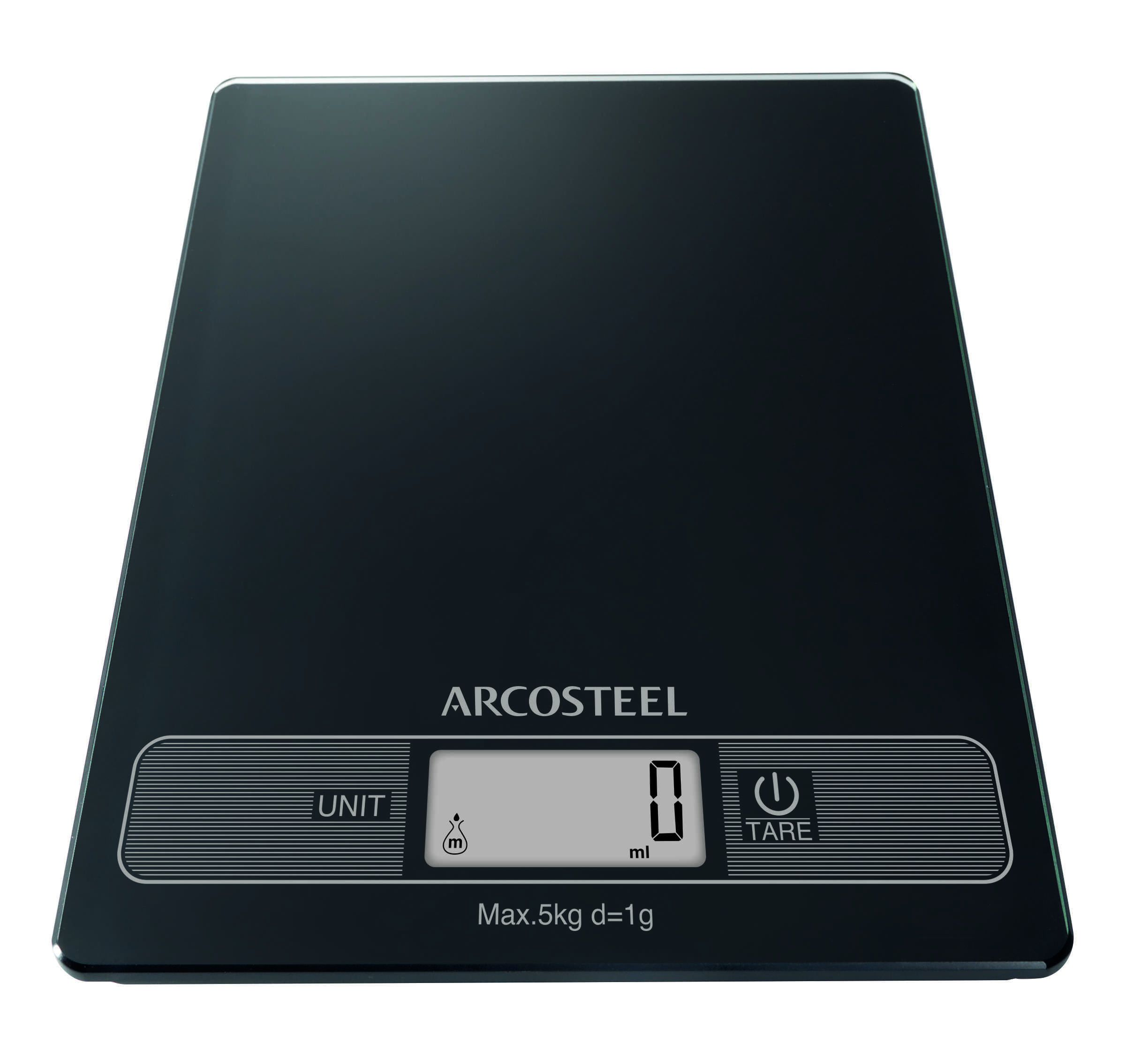 משקל מטבח דיגיטלי  שחור Arcosteel