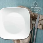 צלחת מנה עיקרית 26.5 ס"מ, Pure White מבית Corning Corelle תוצרת ארצות הברית