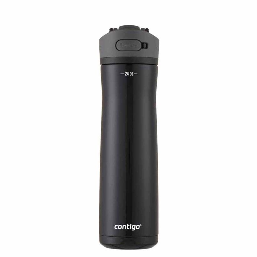 בקבוק מתכת ASHLAND CHILL 2.0 שחור  720 מ"ל Contigo