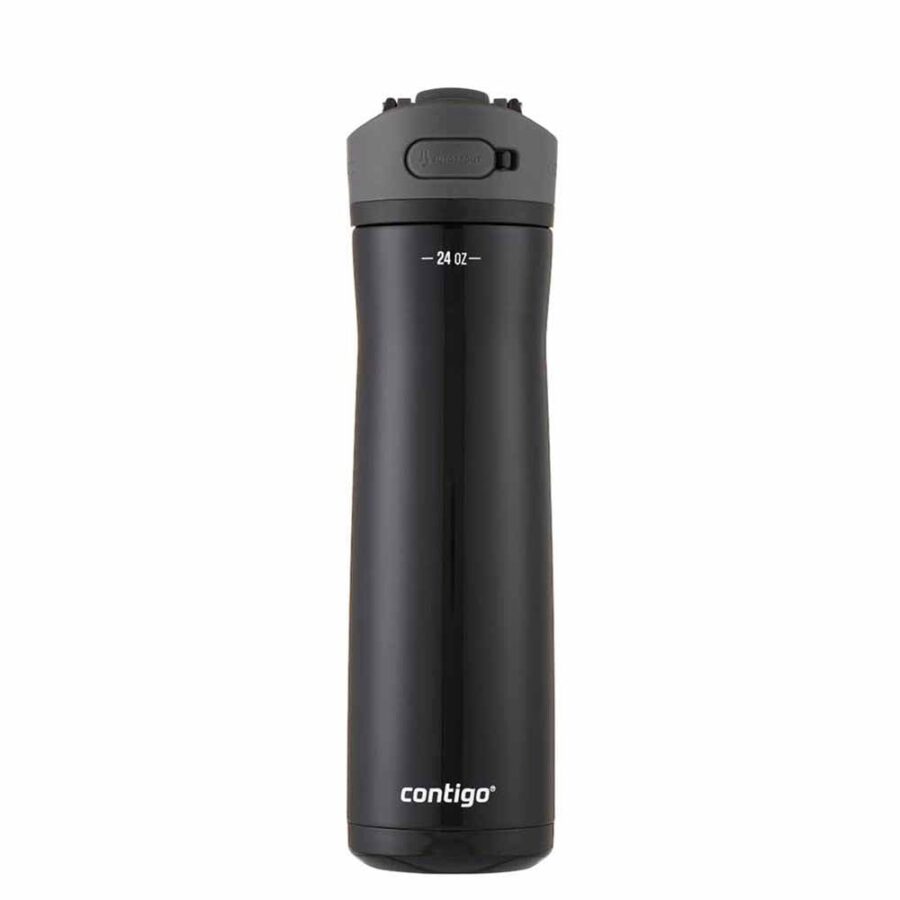 בקבוק מתכת ASHLAND CHILL 2.0 שחור  720 מ"ל Contigo