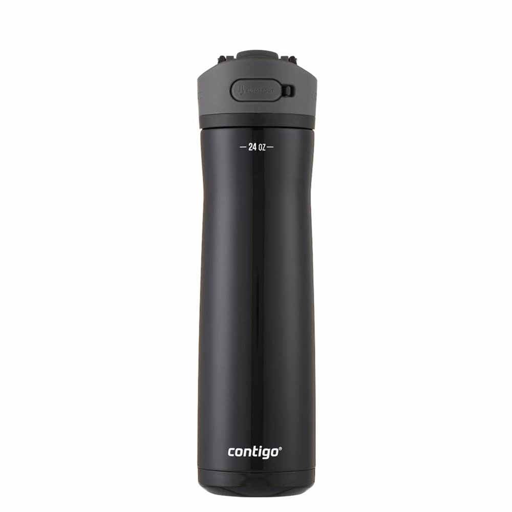 בקבוק מתכת ASHLAND CHILL 2.0 שחור  720 מ"ל Contigo