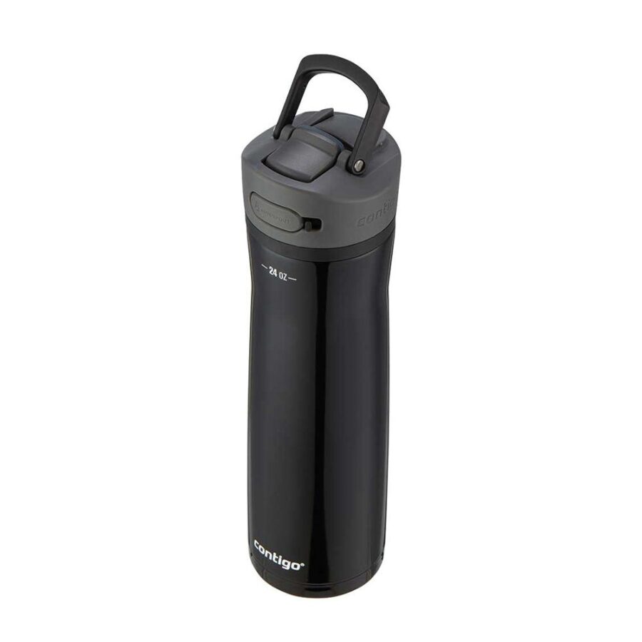 בקבוק מתכת ASHLAND CHILL 2.0 שחור  720 מ"ל Contigo