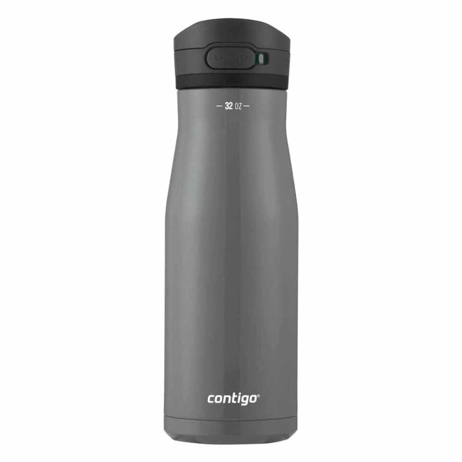 בקבוק מתכת  JACKSON CHILL 2.0  אפור כהה 950 מ"ל Contigo