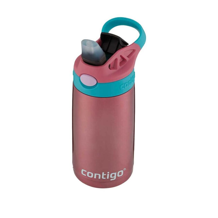 בקבוק מתכת ילדים CLEANABLE ורוד 385 מ"ל CONTIGO