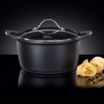 סיר 20 ס"מ 3.1 ליטר מסדרת BLACK MARBLE מבית Food Appeal