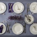 סט 12 חלקים, Lilac Blush מבית Corning Corelle תוצרת ארצות הברית