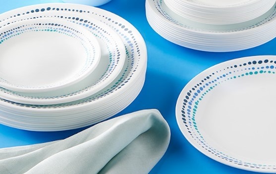 צלחת מנה עיקרית 26 ס"מ, Ocean Blues  מבית Corning Corelle תוצרת ארצות הברית