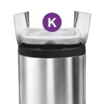 20  שקיות מסוג K, לפח 40-45 ל'-simplehuman