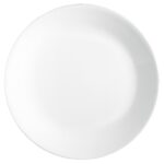 צלחת מנה ראשונה 21.5 ס"מ, Winter Frost White  מבית Corning Corelle תוצרת ארצות הברית