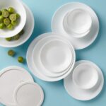 צלחת מנה עיקרית 26 ס"מ, Winter Frost White  מבית Corning Corelle תוצרת ארצות הברית
