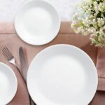 צלחת מנה עיקרית 26 ס"מ, Winter Frost White  מבית Corning Corelle תוצרת ארצות הברית
