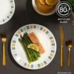 סט צלחות 18 חלקים, Anders  מבית  Corning Corelle תוצרת ארצות הברית