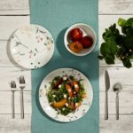 סט צלחות 18 חלקים Wildflower Scatte  מבית  Corning Corelle תוצרת ארצות הברית