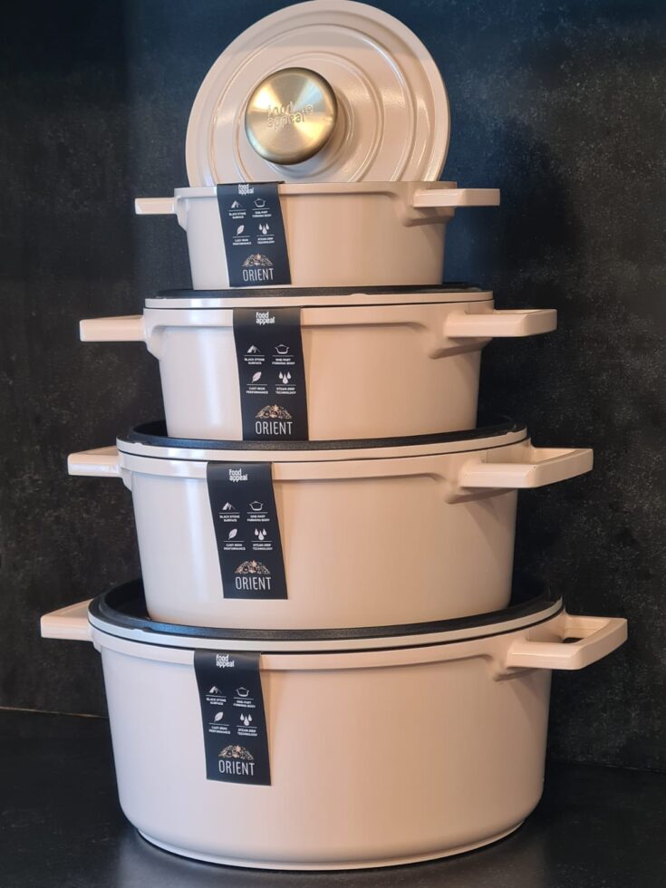 סיר קדירה 20 ס"מ, 2.5 ליטר ORIENT קרם Foodappeal