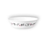 סט צלחות 12 חל' דגם Hello Kitty מבית Corning Corelle תוצרת ארצות הברית.