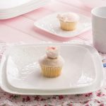 סט 6 צלחות עוגה 16.5 ס"מ, Cherish מבית Corning Corelle תוצרת ארצות הברית