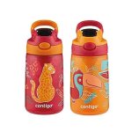 זוג בקבוקי ילדים CLEANABLE צ'יטה תוכי 420 מ"ל CONTIGO