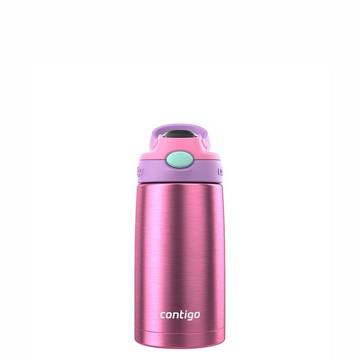 בקבוק מתכת ילדים CLEANABLE ורוד כהה 385 מ"ל  CONTIGO