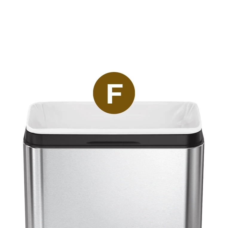 שקיות מסוג F לפח 25-30 ל' - Simplehuman