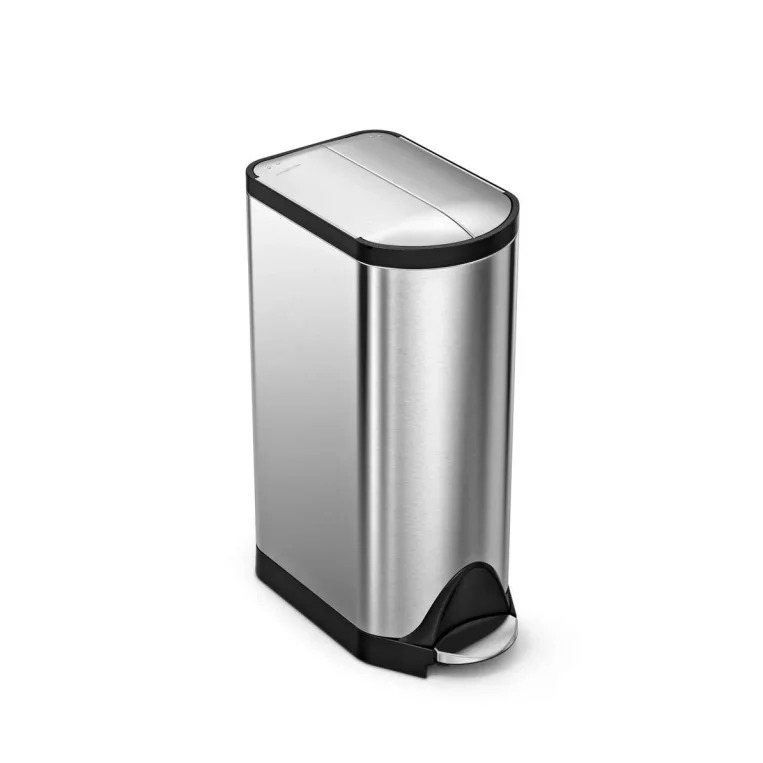 פח דוושה פרפר, נירוסטה מאט 30 ל' - simplehuman