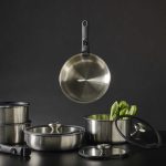 סט סירים 12 חלקים עם ידית נשלפת FLEXI PLATINUM מבית Food appeal