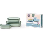 סט 3 קופסאת CIRQULA M ירוק מבית Mepal