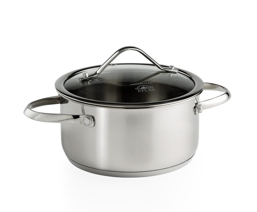 סיר Atlas נירוסטה 20 ס"מ - 4.6 ליטר- ARCOSTEEL