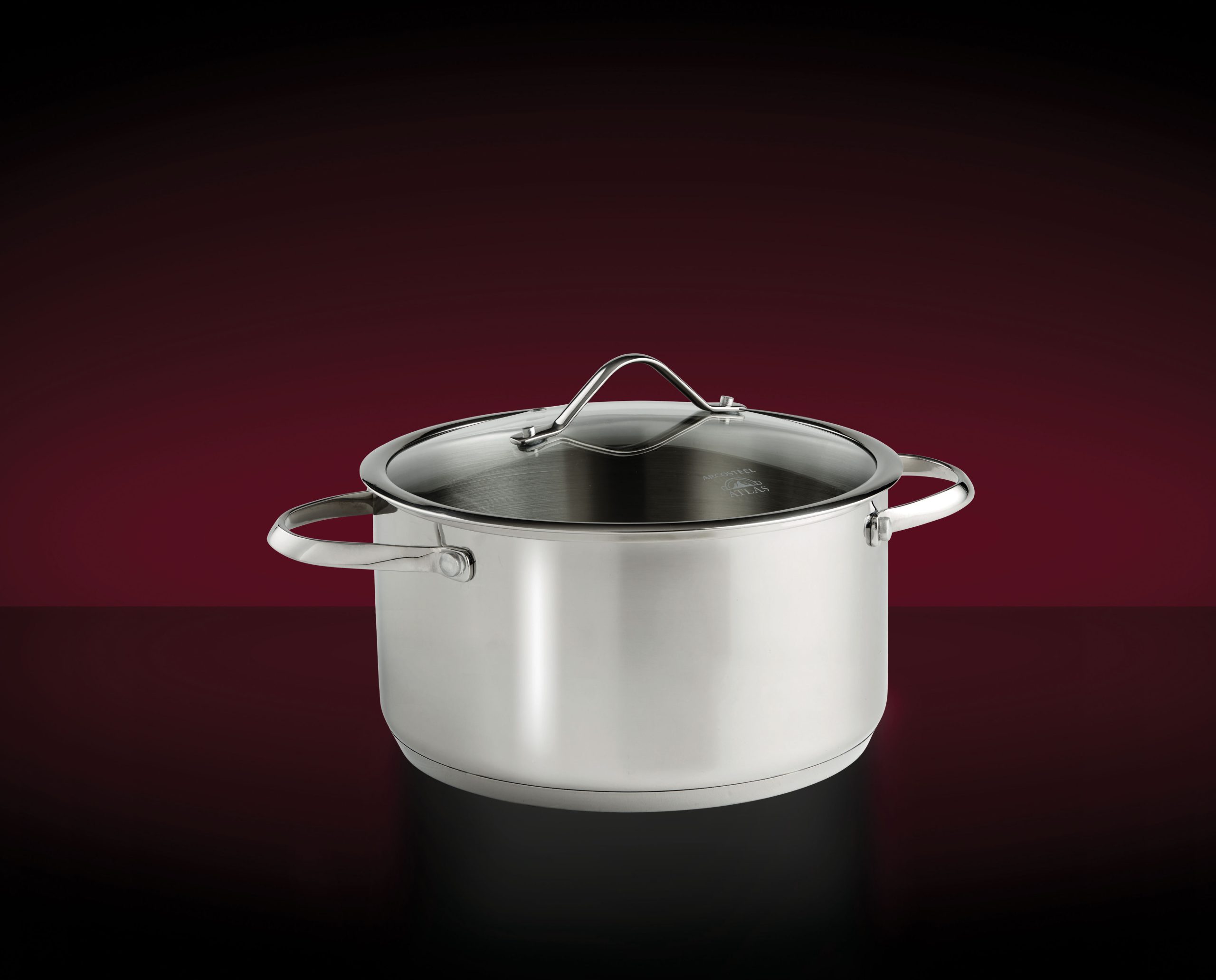 סיר נירוסטה Atlas 30 ס"מ - 8.8 ליטר - ARCOSTEEL