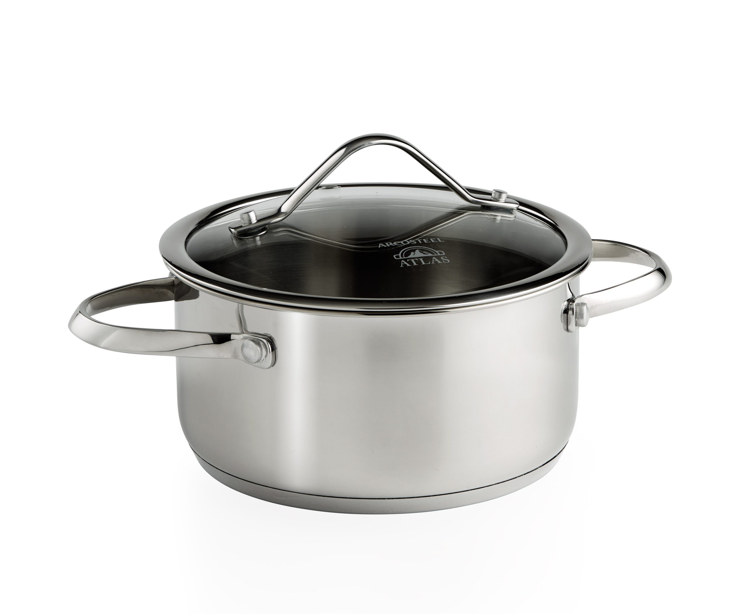 סיר נירוסטה ATLAS 18 ס"מ - 2.5 ליטר- ARCOSTEEL