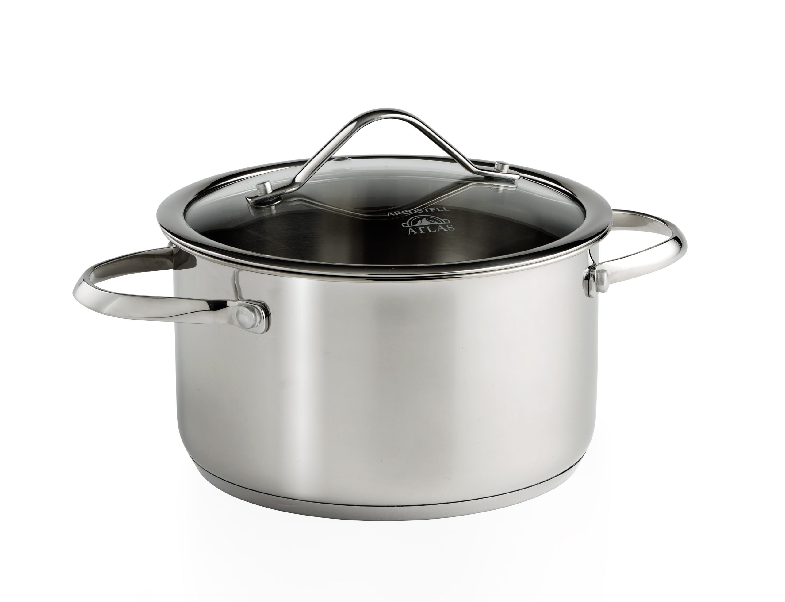 סיר נירוסטה 20x11.5 ס"מ - 3.6 ליטר Atlas