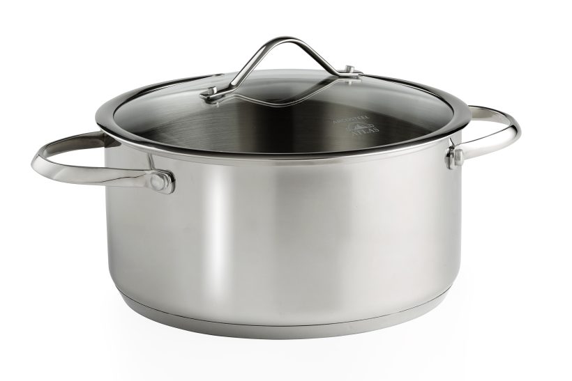 סיר נירוסטה 26 ס"מ 6.8 ליטר Atlas מבית ARCOSTEEL