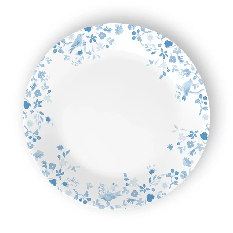 צלחת מנה ראשונה 21.5 ס"מ Garden song קורנינג, תוצרת ארה"ב