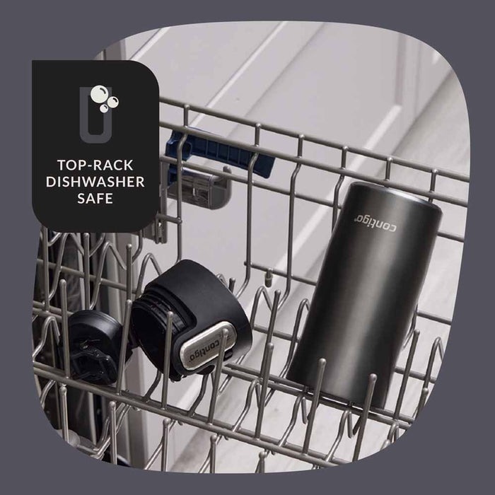 כוס מתכת WEST LOOP 3.0 אפור כהה 350 מ"ל CONTIGO