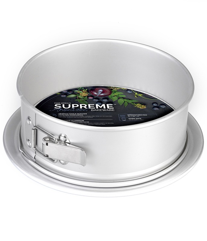 תבנית קפיץ 8*26 ס"מ גבוהה במיוחד ובסיס מחוזק SUPREME ANODIZED מבית Food Appeal