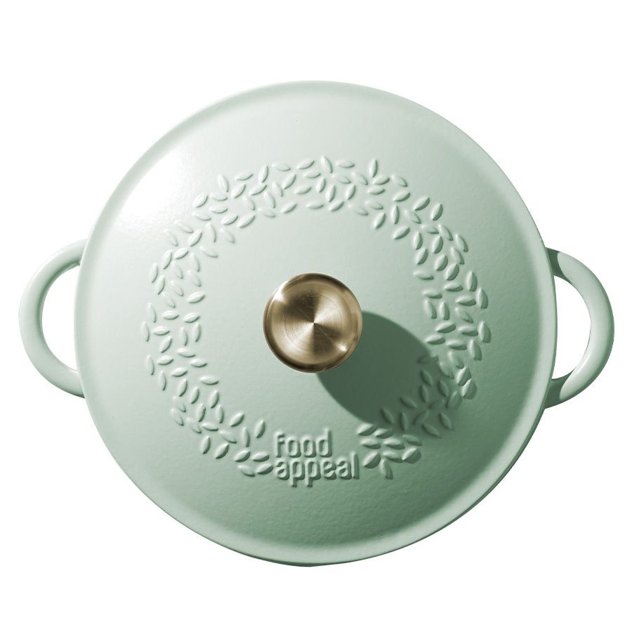 סיר יציקת ברזל 28 ס"מ, 6.3 ליטר HERITAGE מרווה מבית Food appeal