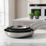 מחבת נירוסטה 20 ס"מ HYBRIDPAN ZERO מבית Food appeal