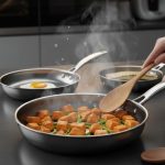 מחבת נירוסטה 5*24 ס"מ HYBRIDPAN ZERO מבית Food appeal