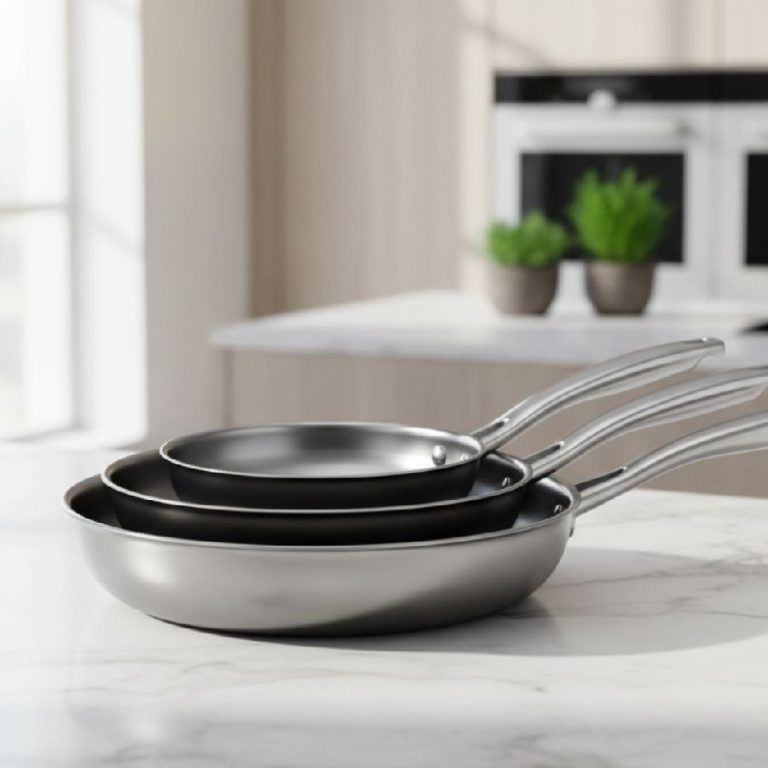 מחבת נירוסטה 5*24 ס"מ HYBRIDPAN ZERO מבית Food appeal