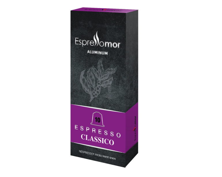 מארז 10 קפסולות אספרסו אלטו Alto -Espreso mor