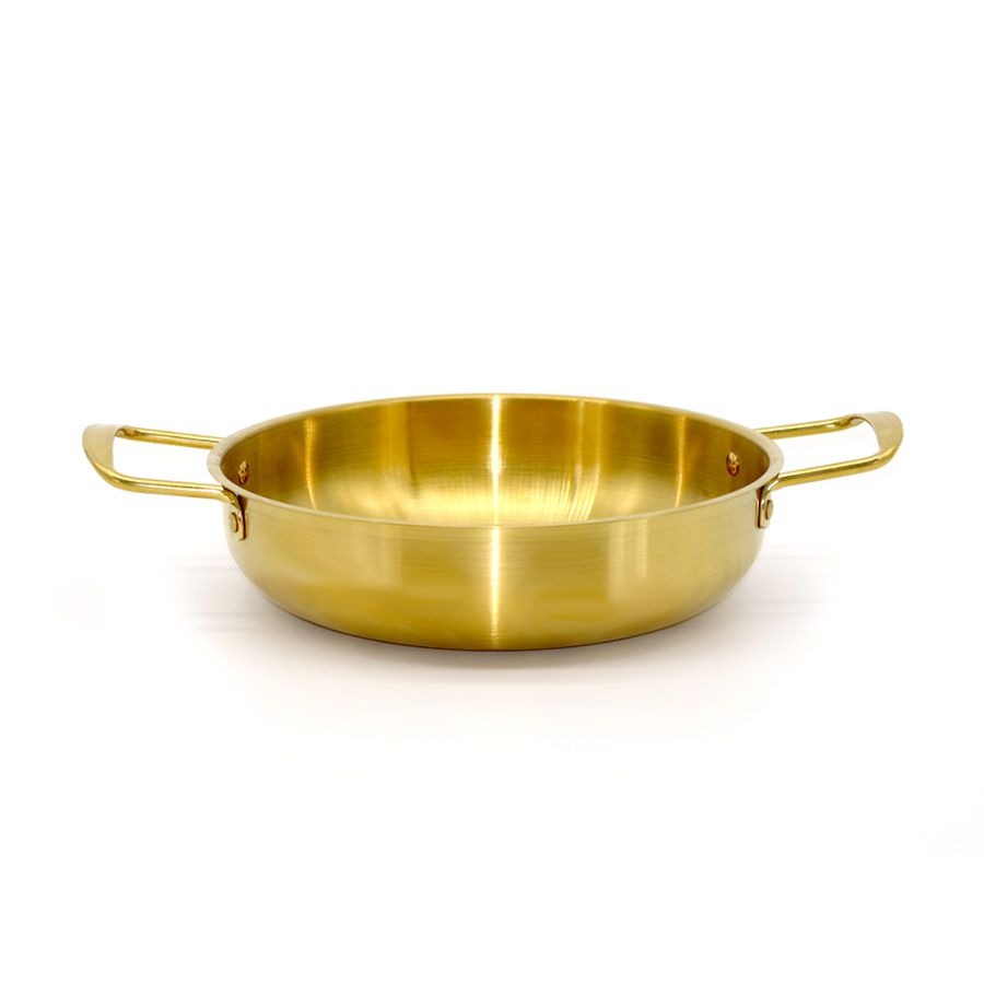 סוטאז' נירוסטה זהב 22 ס"מ מבית Food appeal